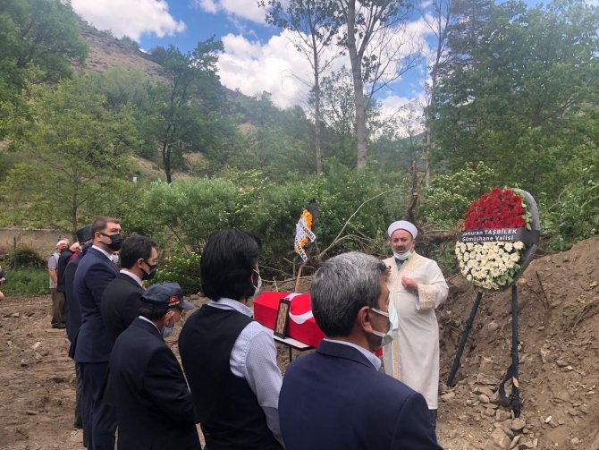 Gümüşhaneli Kıbrıs Gazisi Son Yolcuğuna Uğurlandı