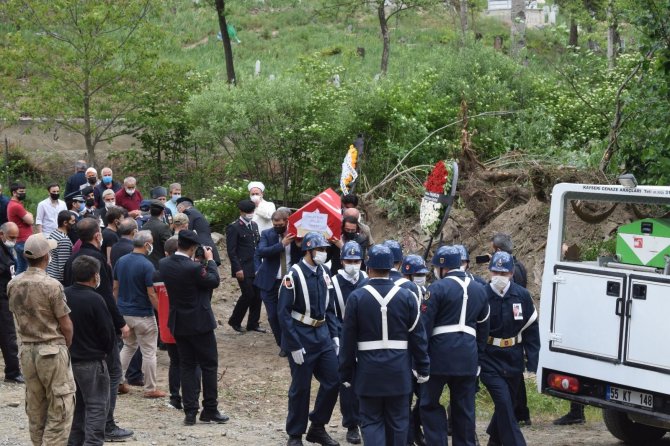 Gümüşhaneli Kıbrıs Gazisi Son Yolcuğuna Uğurlandı