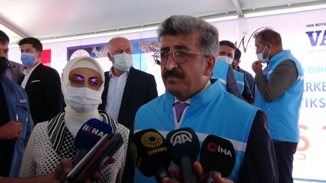 Van Gölü’nü Kirlilikten Kurtaracak Dev Projenin Açılışı Yapıldı