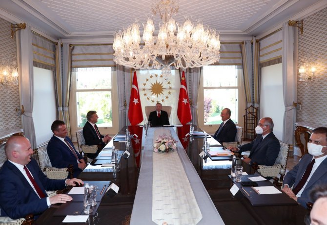 Cumhurbaşkanı Erdoğan, Bulgaristan Hak Ve Özgürlükler Hareketi Liderini Kabul Etti
