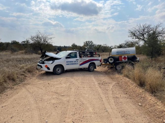 Güney Afrika’da Kızgın Fil Arabayı Parçaladı