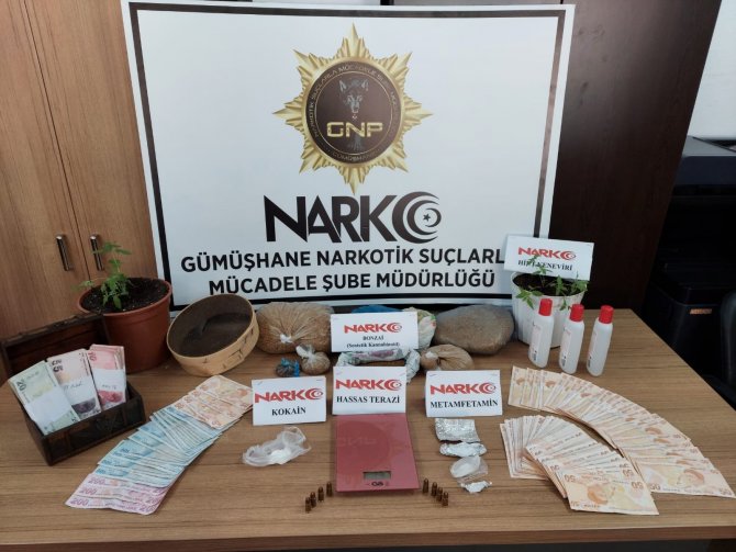 Gümüşhane’de Uyuşturucu Ticaretine Ağır Darbe