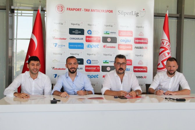 Antalyaspor’da İç Transferde 3 İmza