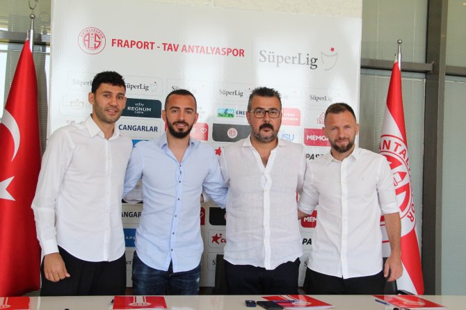 Antalyaspor’da İç Transferde 3 İmza