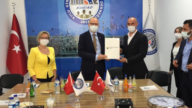 İ̇sveç Büyükelçisi Herrström Kulu’da