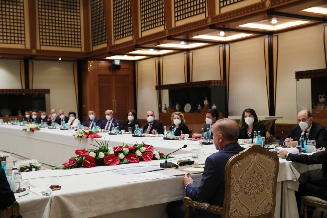 Cumhurbaşkanı Erdoğan, Müsilaj Sorununa İlişkin Özel Toplantıya Başkanlık Yaptı