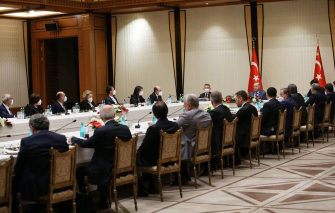Cumhurbaşkanı Erdoğan, Müsilaj Sorununa İlişkin Özel Toplantıya Başkanlık Yaptı