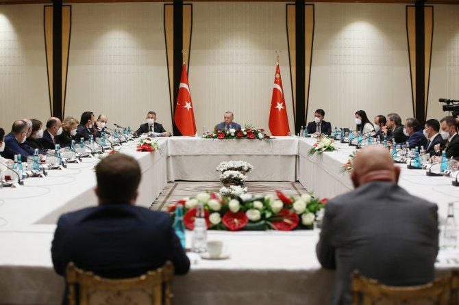 Cumhurbaşkanı Erdoğan, Müsilaj Sorununa İlişkin Özel Toplantıya Başkanlık Yaptı