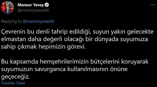Ankara’da Kademeli Su Tarifesi’ne Geçiliyor