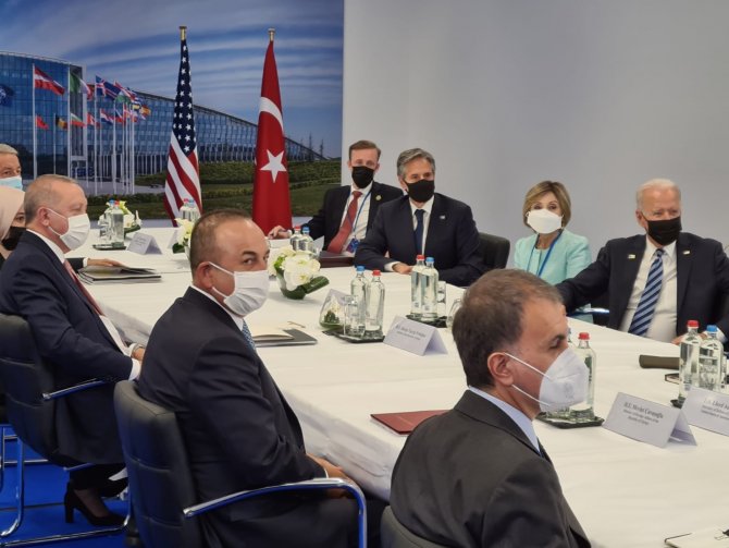 Erdoğan Ve Biden İlk Kez Brüksel’de Bir Araya Geldi