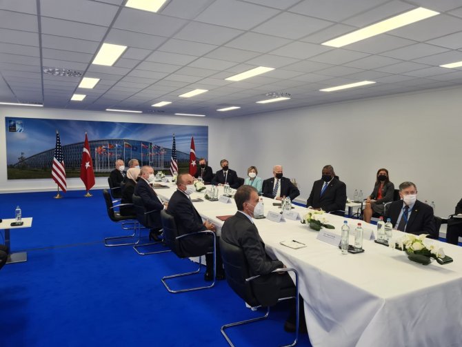 Erdoğan Ve Biden İlk Kez Brüksel’de Bir Araya Geldi