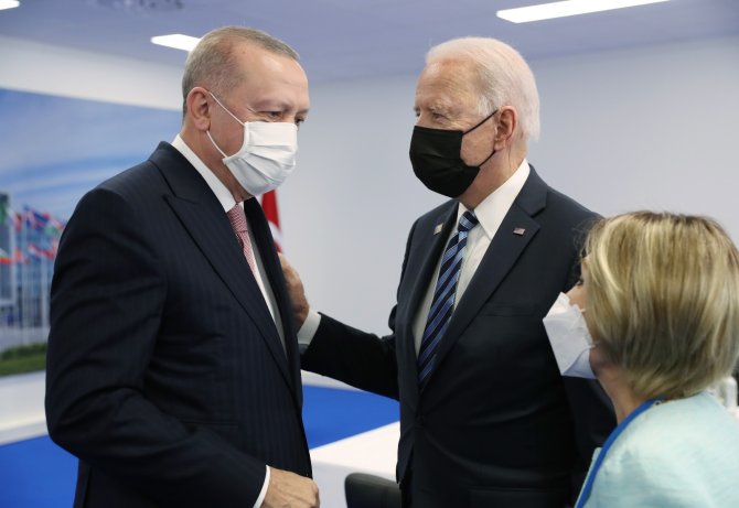 Erdoğan Ve Biden İlk Kez Brüksel’de Bir Araya Geldi