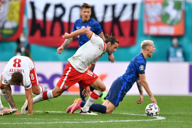 Euro 2020 E Grubu: Polonya: 1 - Slovakya: 2