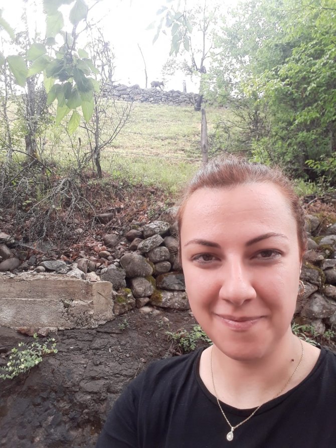 Köy İnen Ayı İle Özçekim Yaptı