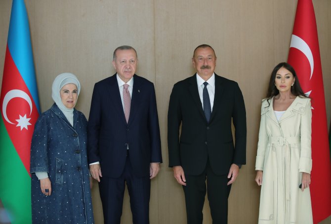 Cumhurbaşkanı Erdoğan, Şuşa’da Resmi Törenle Karşılandı