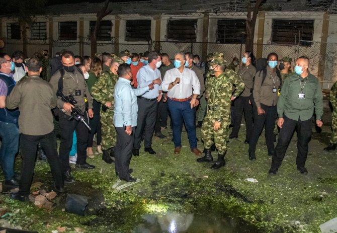 Kolombiya’da Orduya Bombalı Saldırı: 36 Yaralı