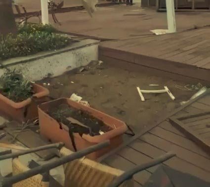 Antalya’da Hortum Ortalığı Savaş Alanına Çevirdi