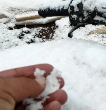 Turizm Merkezi Kaş’ta Yağan Kar Şaşkınlığı