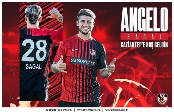 Angelo Sagal Gaziantep’te