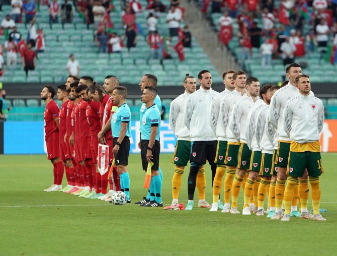 2020 Avrupa Futbol Şampiyonası: Türkiye: 0 - Galler: 0 (Maç Devam Ediyor)