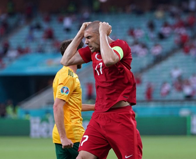Euro 2020 Avrupa Şampiyonası: Türkiye: 0 - Galler: 1 (İ̇lk Yarı)
