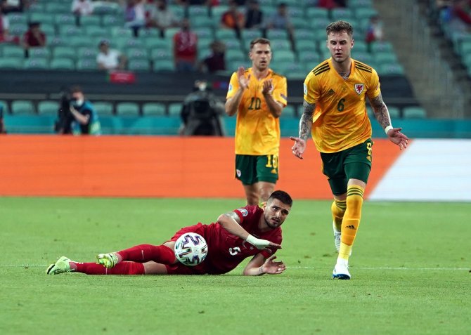 Euro 2020 Avrupa Şampiyonası: Türkiye: 0 - Galler: 1 (İ̇lk Yarı)