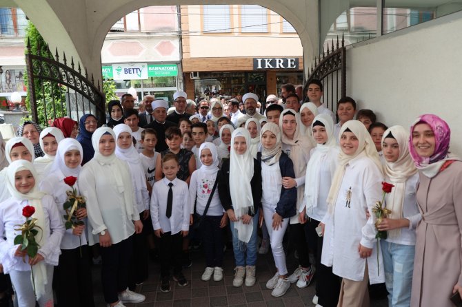 Diyanet İ̇şleri Başkanı Erbaş, Gostivarlılarla Bir Araya Geldi