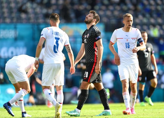 Euro 2020: Hırvatistan: 1 - Çekya:1