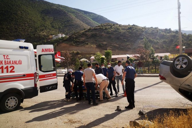 Gümüşhane’de Trafik Kazası: 1 Yaralı