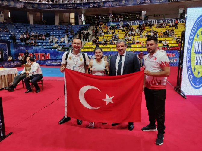 Erivan Barut, Özbekistan’da Birinci Oldu