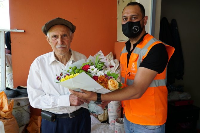 ‘Babalar Günü’nde Şehit Babaları Unutulmadı