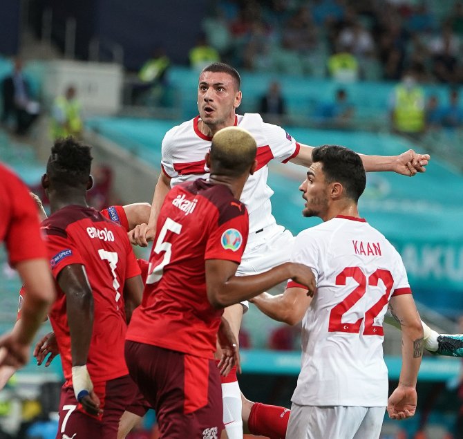 Euro 2020 Avrupa Şampiyonası: İ̇sviçre: 2 - Türkiye: 0 (İ̇lk Yarı)