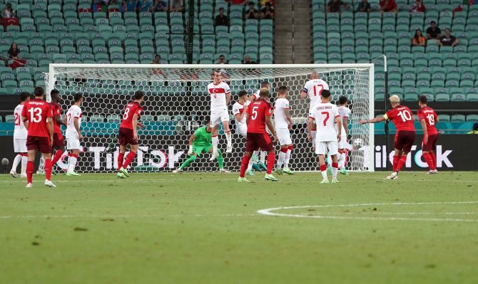 Euro 2020 Avrupa Şampiyonası: İ̇sviçre: 3 - Türkiye: 1 (Maç Sonucu)