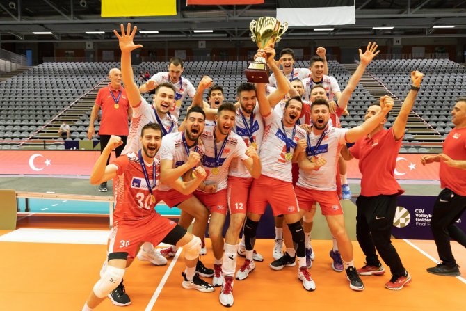 A Milli Erkek Voleybol Takımı, Avrupa Altın Ligi Şampiyonu