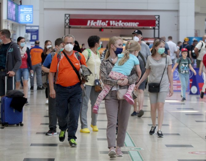 Turizm Kenti Antalya’ya Rus Turist Yağıyor