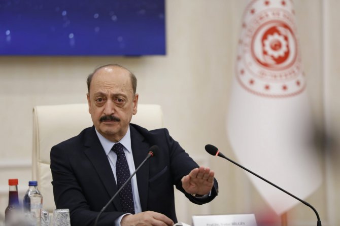 Bakan Bilgin, Ti̇sk Yönetim Kurulu Üyelerini Kabul Etti