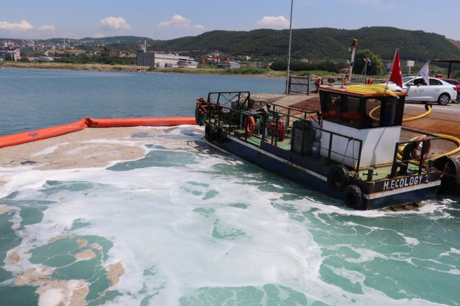 Yalova’da 40 Metreküp Müsilaj Toplandı