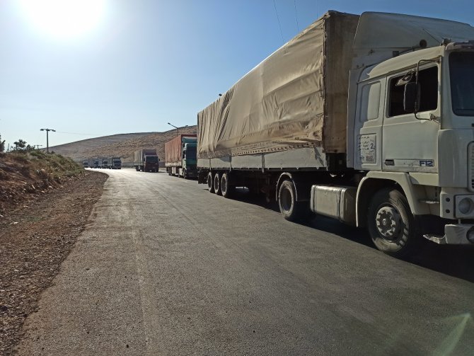 Bm’den İ̇dlib’e 74 Tır Yardım Gönderildi