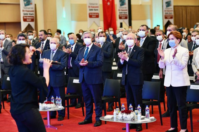 ‘Başkent Kart’ Kılıçdaroğlu Ve Akşener’in Katılımıyla Tanıtıldı