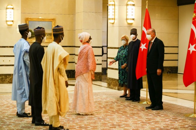Nijerya Büyükelçisi Abba, Cumhurbaşkanı Erdoğan’a Güven Mektubu Sundu