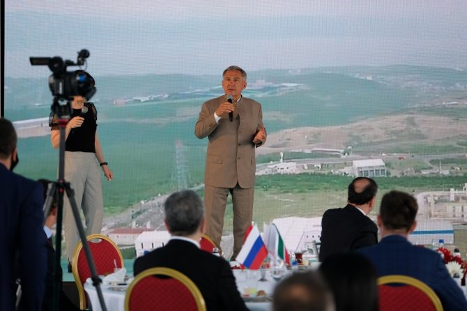 Tataristan Cumhurbaşkanı Rüstem Minnihanov’dan Türkiye’ye Yatırım Mesajı