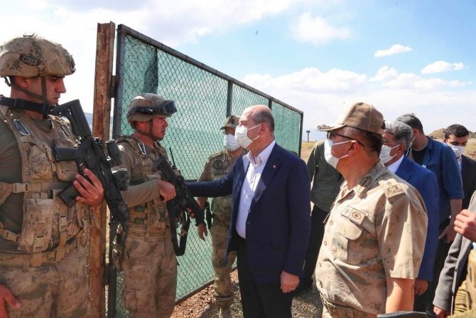 Bakan Soylu Tendürek’te