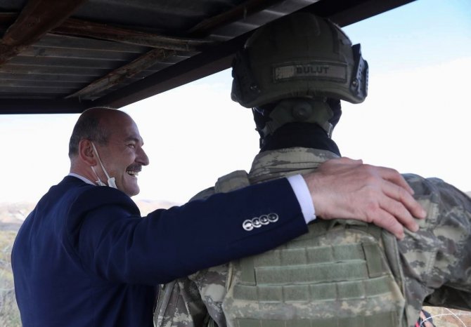 Bakan Soylu Askerlerle Bir Araya Geldi