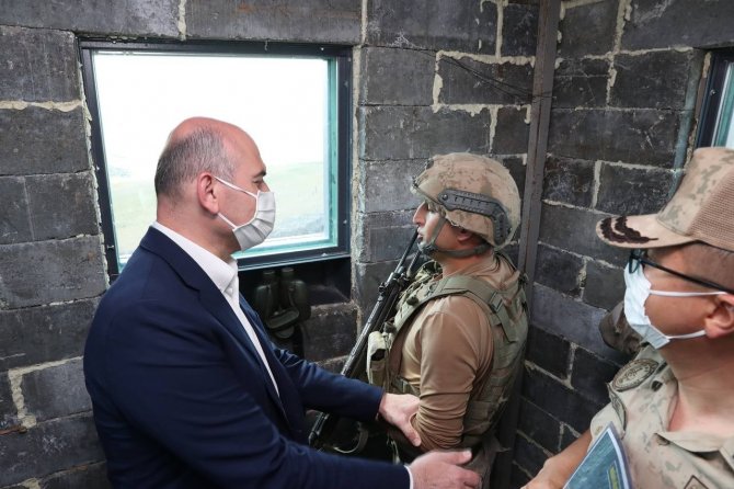 Bakan Soylu İ̇ran Sınırında