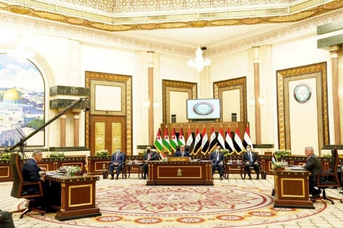 Irak, Mısır Ve Ürdün Arasındaki 3’lü Zirve Tamamlandı