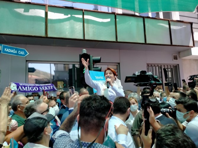İ̇yi̇ Parti Genel Başkanı Akşener’den Milas Mesaisi