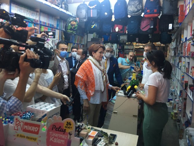 İ̇yi̇ Parti Genel Başkanı Akşener’den Milas Mesaisi