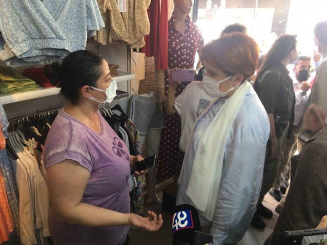 İ̇yi̇ Parti Genel Başkanı Akşener’den Milas Mesaisi