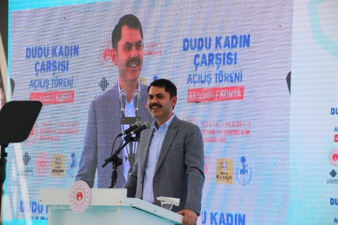Bakan Kurum: "Amacımız, Akşehir İçin Yeni Cazibe Merkezleri Oluşturmak"