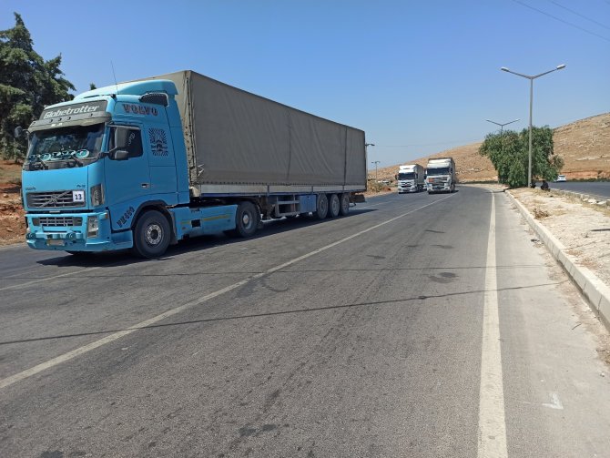 Bm’den İ̇dlib’e 46 Tır İnsani Yardım
